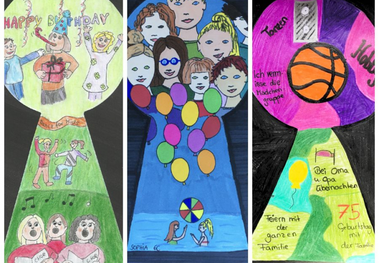 Blicke durch das Schlüsselloch