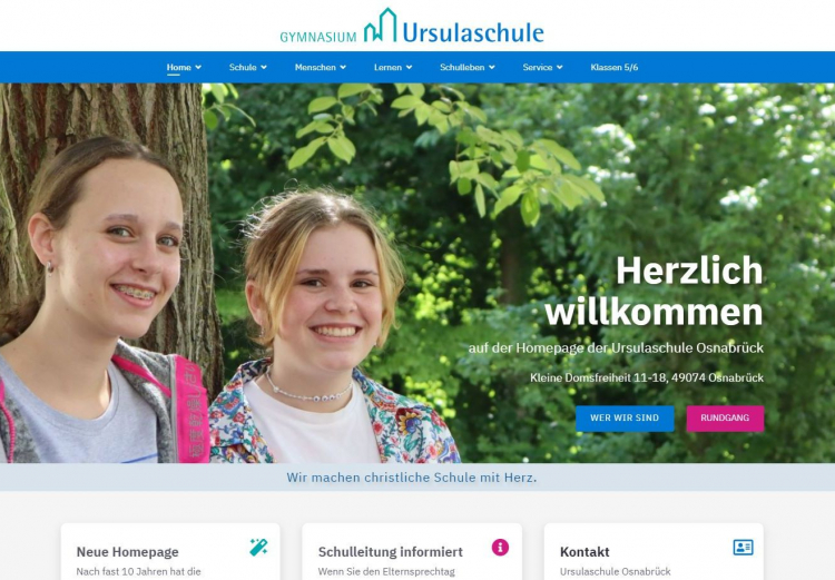 Neue Homepage