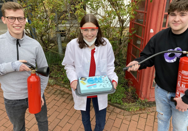 Überraschung im Chemiekurs