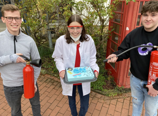 Überraschung im Chemiekurs