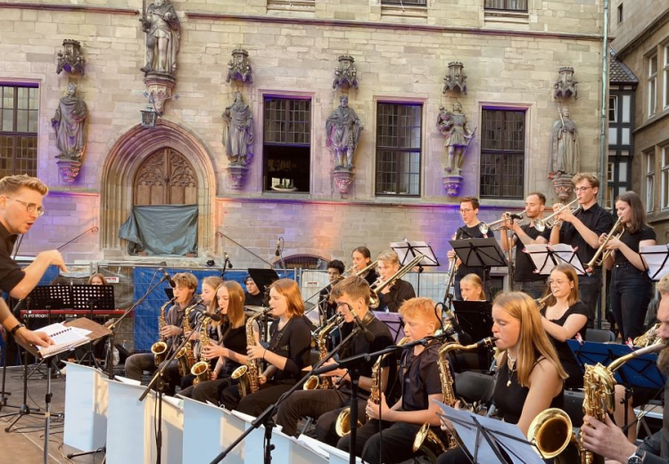 Big Band auf der Kulturnacht