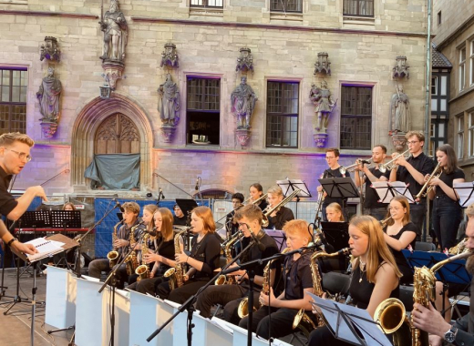 Big Band auf der Kulturnacht