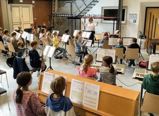 Neues Orchesterprofil probt