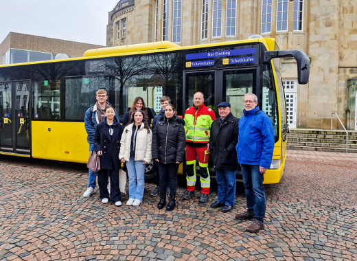Ursulaschule unsterstützt Wärmebus-Projekt