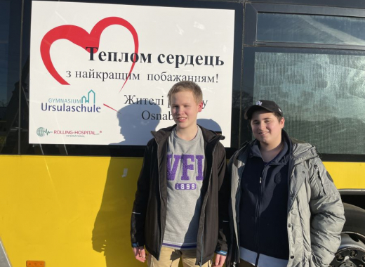 Arbeitseinsatz für die Wärmebusse