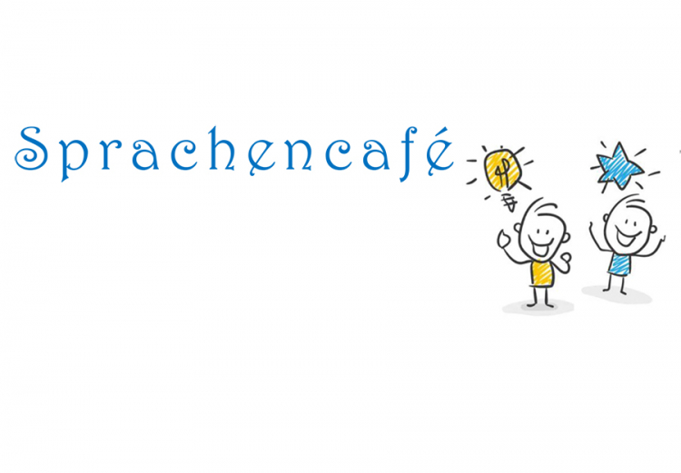 Sprachencafé in der Ursulaschule - und ein Podcast dazu.