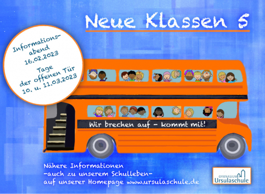 Was künftige Fünftklässler an der Ursulaschule erwartet