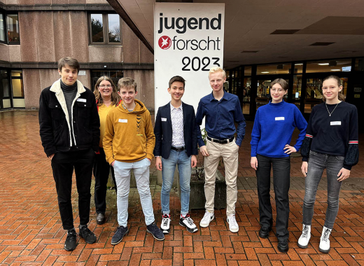 Unsere Schule beim Regionalwettbewerb Jugend forscht