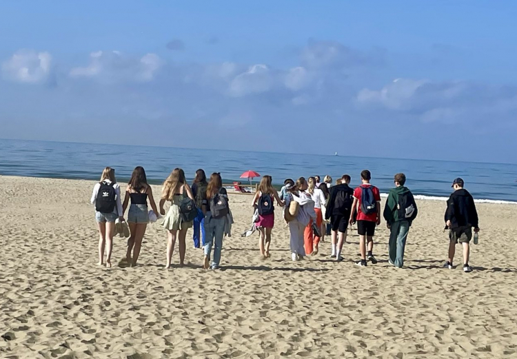 Auszeit am Strand bei Livorno