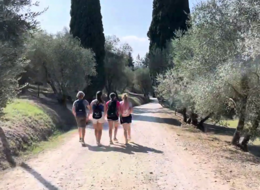 Wanderung nach Siena