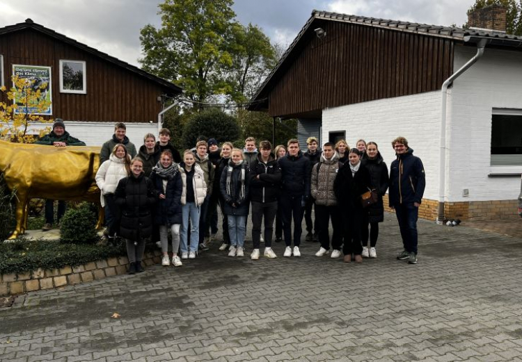 Besuch beim Milchviehbetrieb Westrup