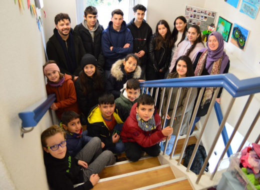 Besuch beim Trauerland und Spendenübergabe