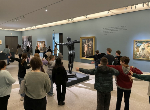 Klasse 6c im Kunstmuseum
