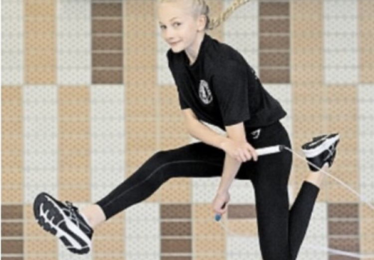 Deutsche Meisterin im Rope Skipping