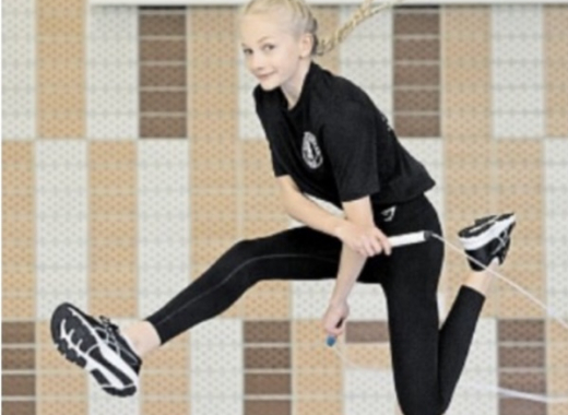 Deutsche Meisterin im Rope Skipping