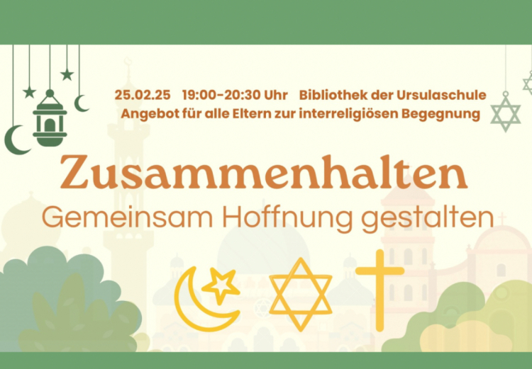 Interreligiöser Abend zum Thema „Zusammenhalten“