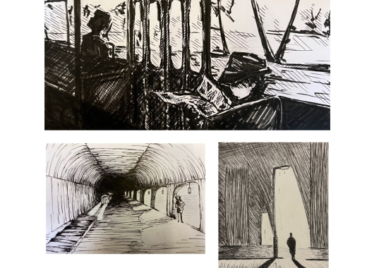 Bilder aus dem Kunst-Leistungskurs