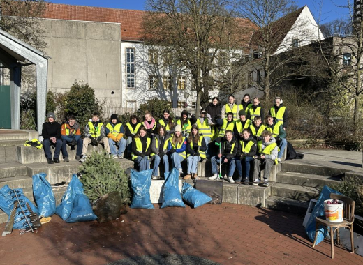 Osnabrücker Stadtputztag - die Ursulaschule ist dabei