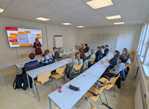 Besuch beim Institut für Psychologie