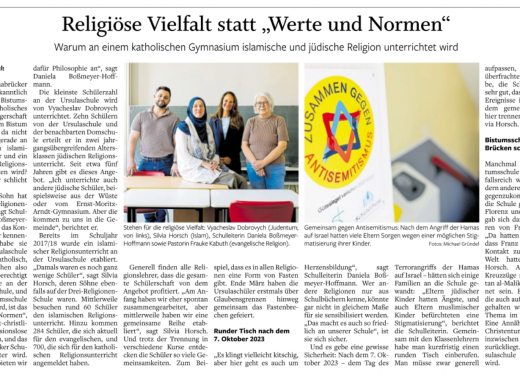 Religiöse Vielfalt statt Werte und Normen