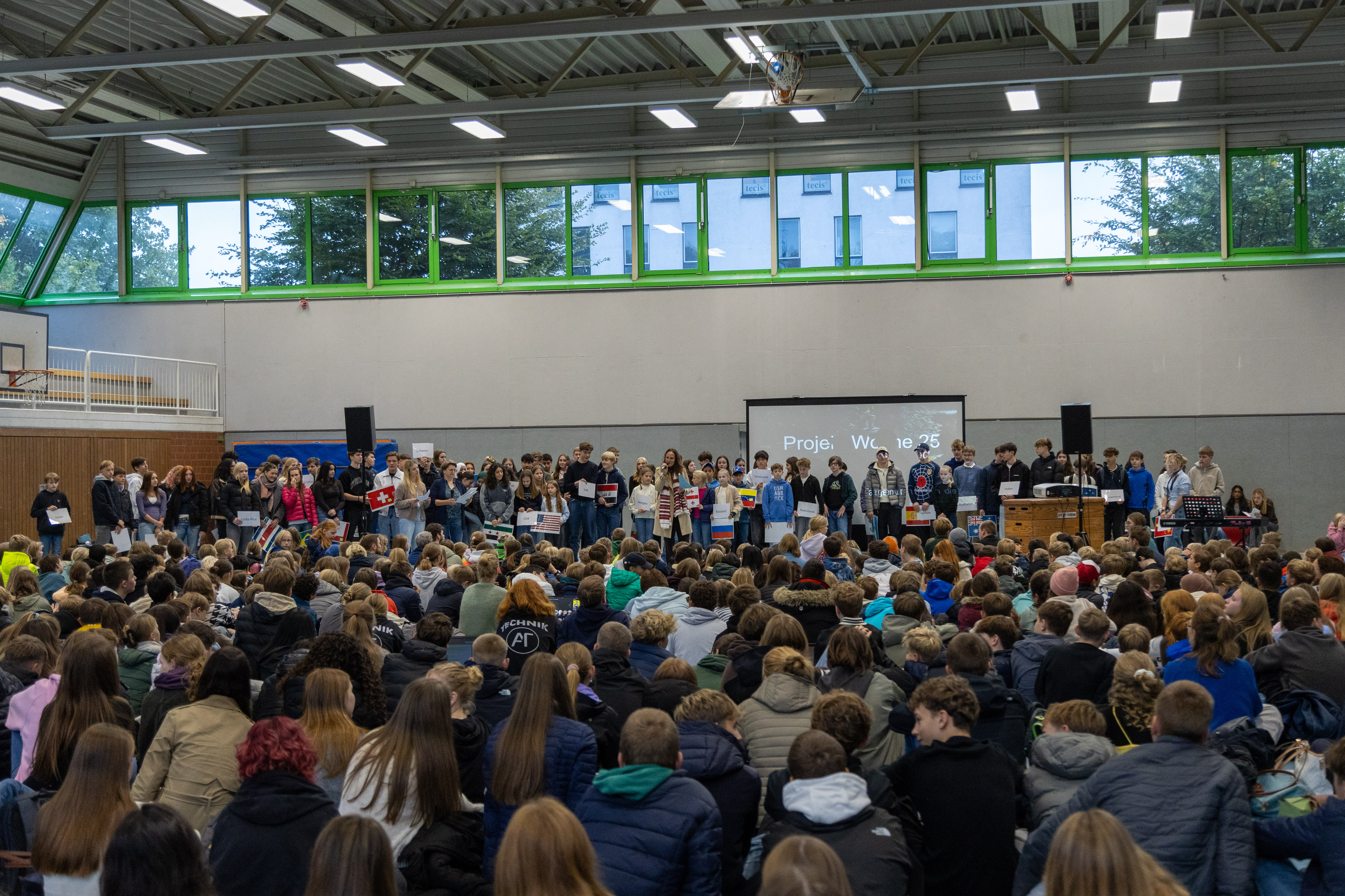 Erster Tag der Projektwoche – ein gelungener Start!