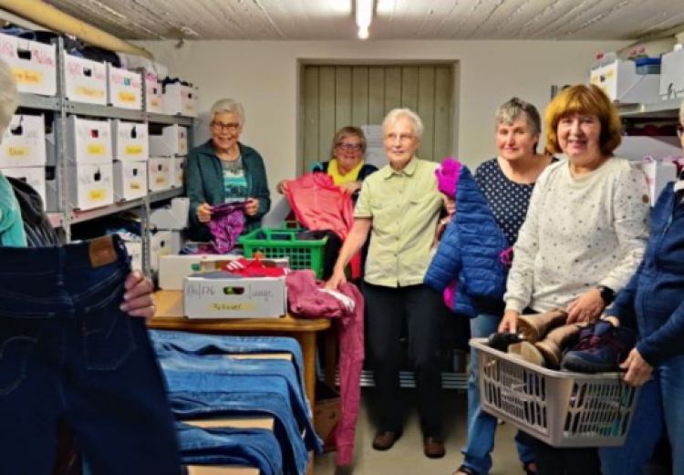 In dieser Woche: Kleiderspende möglich!