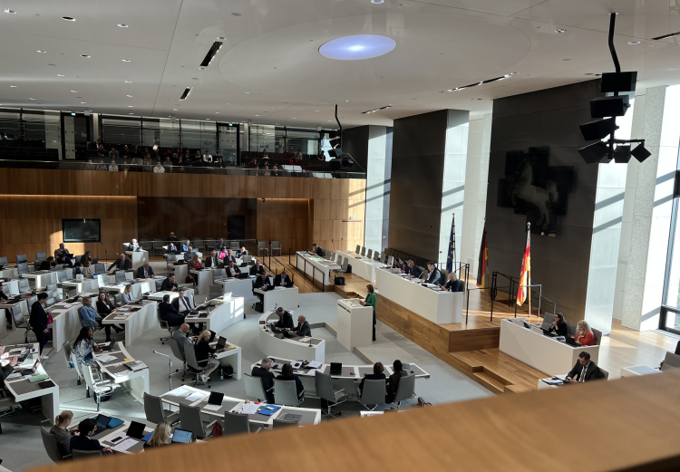 Politik hautnah: Unsere Neuntklässler:innen im Niedersächsischen Landtag