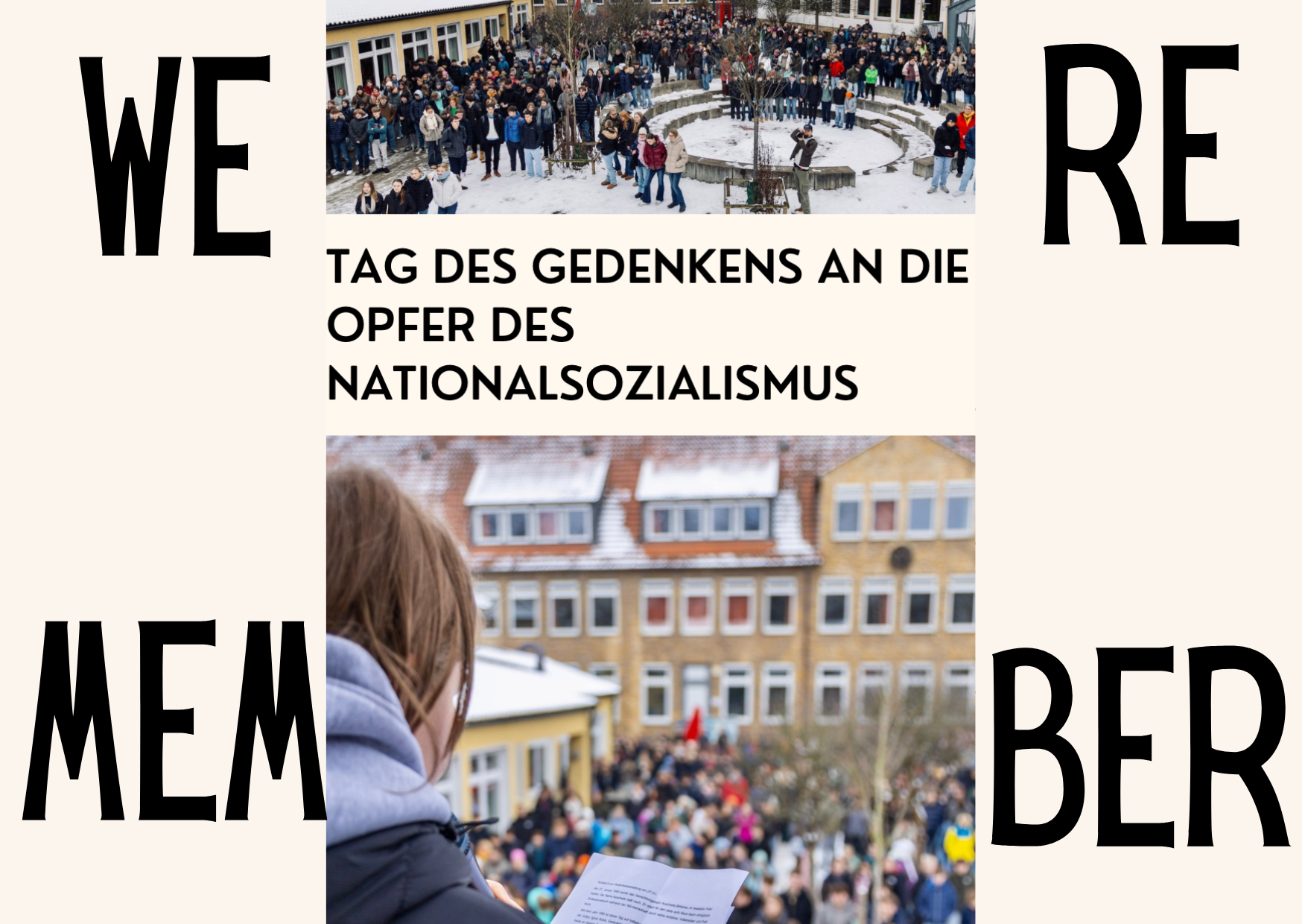 Gedenkveranstaltung an die Opfer des Nationalsozialismus